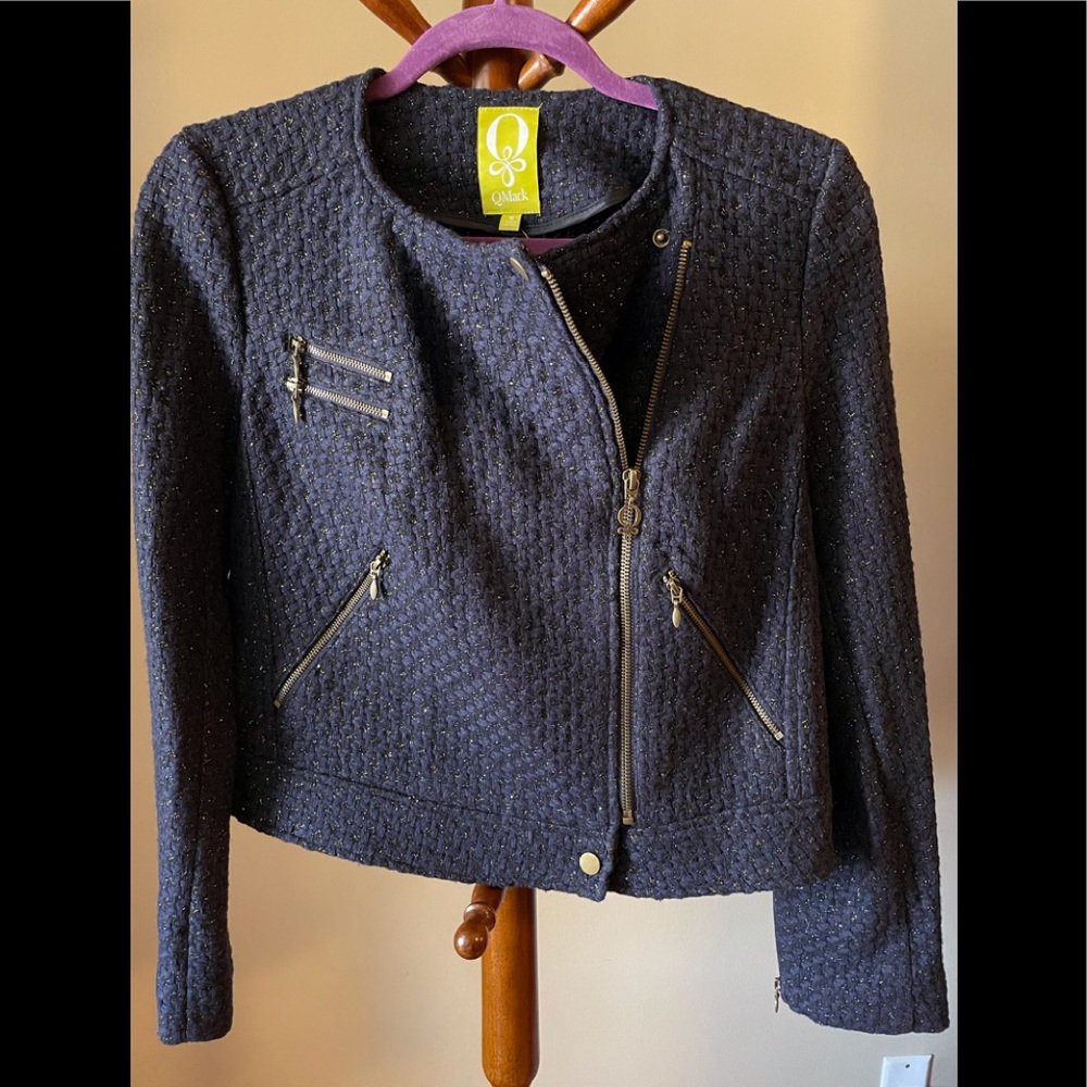 QMack Moto Tweed Jacket